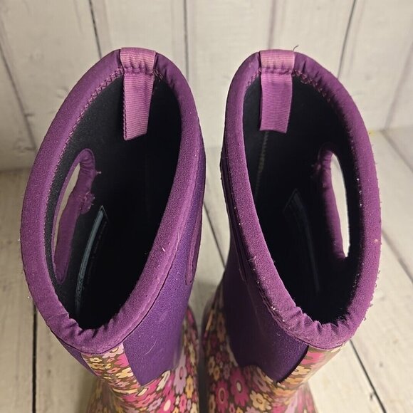 BOGS Classic  Daisy Boots Youth Big Kids Insulated Winter - US 4 - Picture 6 of 11